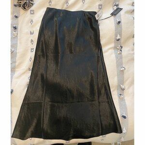 Aritzia Babaton Slip Satin Midi Skirt (NWT)